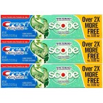 Crest Complete Multi-Benefit Whitening + Scope Minty Fresh Flavor Toothpaste 2.7 Oz, Pack of 3
