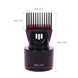Red by Kiss Universal Detangling Blow Dryer Hair Styling Pik - Double Layer Pik Attachment for Smooth, Frizz-Free Hair - Compatible with All Hair Dryers, Wigs, Weaves & Natural Hair Red by Kiss Universal Detangling Blow Dryer Hair Styling Pik - Double Layer Pik Attachment for Smooth, Frizz-Free Hair - Compatible with All Hair Dryers, Wigs, Weaves & Natural Hair