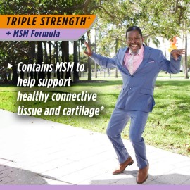 Osteo Bi-Flex Triple Strength(5) with MSM, Glucosamine Joint Health Supplement, Coated Tablets, 80 Count