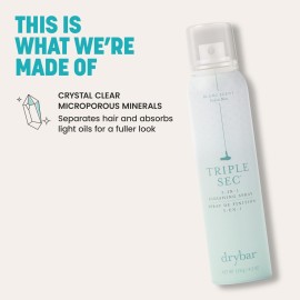 Drybar Triple Sec 3-in-1 Finishing Spray Blanc Scent - Full Size | Adds Texture, Amplifies and Refreshes Hair for Fuller Styles & Absorbs Light Oils, All Hair Types Drybar Triple Sec 3-in-1 Finishing Spray Blanc Scent - Full Size | Adds Texture, Amplifies and Refreshes Hair for Fuller Styles & Absorbs Light Oils, All Hair Types