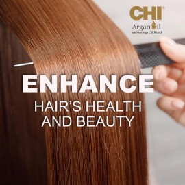CHI Argan Oil Shampoo, Restores Moisture, Helps Rejuvenate Dry, Damaged Hair & Enhances Strength, Sulfate, Paraben, & Cruelty-Free, 11.5 Oz CHI Argan Oil Shampoo, Restores Moisture, Helps Rejuvenate Dry, Damaged Hair & Enhances Strength, Sulfate, Paraben, & Cruelty-Free, 11.5 Oz