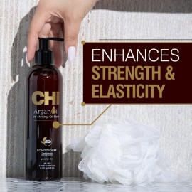 CHI Argan Oil Conditioner, Replenishes Hair Moisture, Enhances Strength & Helps Protect Against Damage, Sulfate, Paraben, & Cruelty-Free, 11.5 Oz CHI Argan Oil Conditioner, Replenishes Hair Moisture, Enhances Strength & Helps Protect Against Damage, Sulfate, Paraben, & Cruelty-Free, 11.5 Oz