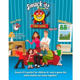 Arizona GameCo Smack it!, a Family Card Game for Kids - Fun and Easy to Learn - Perfect Easter Basket Stuffer for Kids or Gift Idea - Boy or Girl Ages 6-12