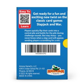 Arizona GameCo Smack it!, a Family Card Game for Kids - Fun and Easy to Learn - Perfect Easter Basket Stuffer for Kids or Gift Idea - Boy or Girl Ages 6-12