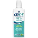 CloSYS Sensitive Mouthwash, 32 Ounce, Gentle Mint, Alcohol Free, Dye Free, pH Balanced, Helps Soothe Mouth Sensitivity, Fights Bad Breath