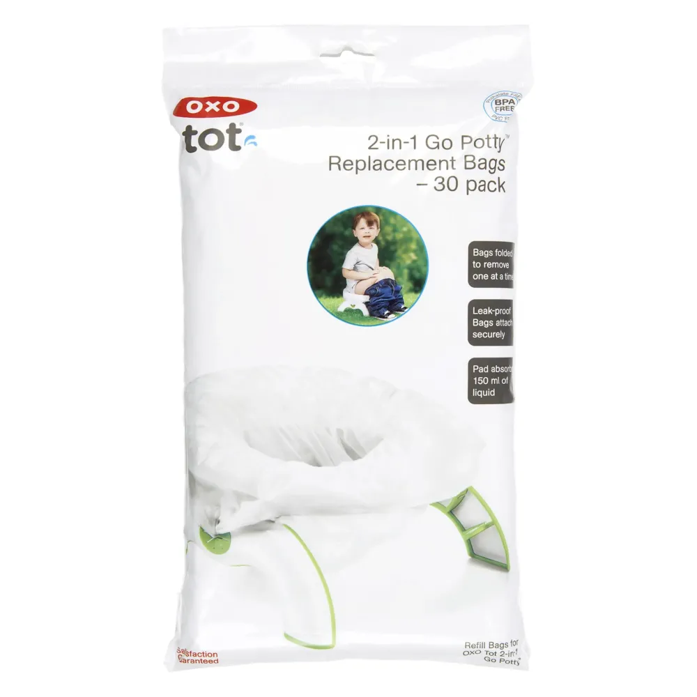 OXO Tot 2-in-1 Go Potty Refill Bags - 30 Pack OXO Tot 2-in-1 Go Potty Refill Bags - 30 Pack