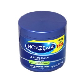 Noxzema Classic Clean Cream Original Deep Cleansing 14.4 Oz (Pack of 2)
