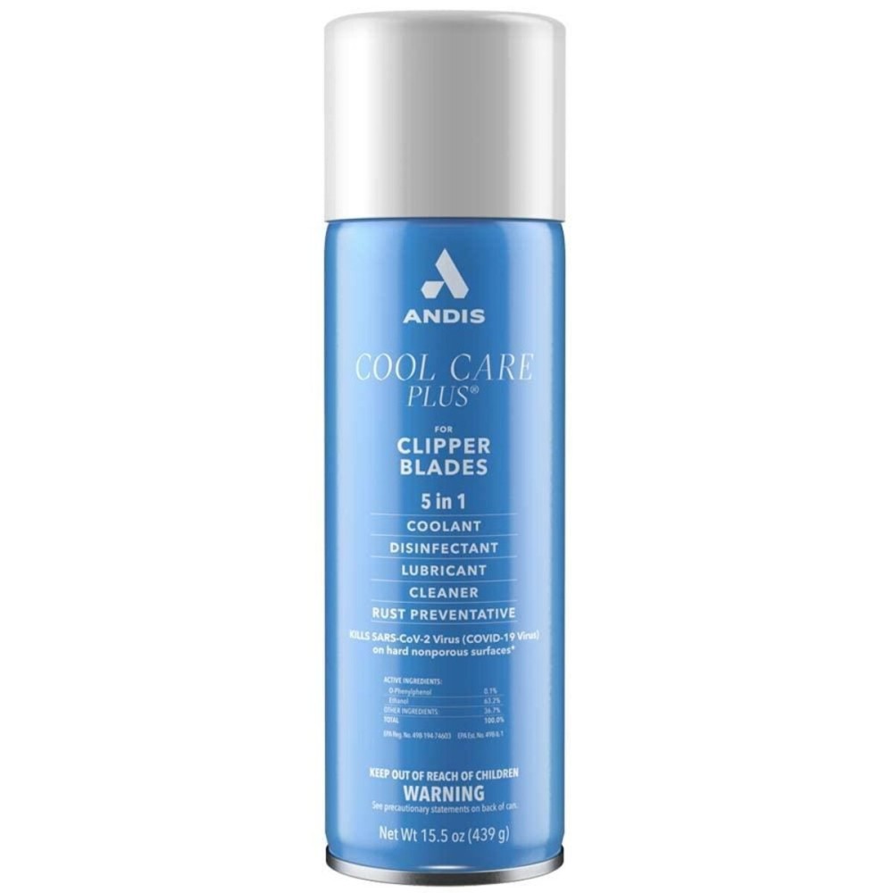 Andis Cool Care Plus For Blades, 15.5 Ounce (Pack of 2) Andis Cool Care Plus For Blades, 15.5 Ounce (Pack of 2)