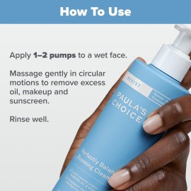 Paula\'s Choice RESIST Perfectly Balanced Foaming Cleanser, Hyaluronic Acid & Aloe, Anti-Aging Face Wash, Large Pores & Oily Skin, 6.4 Ounce Paula\'s Choice RESIST Perfectly Balanced Foaming Cleanser, Hyaluronic Acid & Aloe, Anti-Aging Face Wash, Large Pores & Oily Skin, 6.4 Ounce