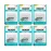 REACH Cool Mint Dental Floss, Fresh Mint, Plaque Remover for Teeth, Shred Resistant, Waxed, Easy on Gums & Teeth, Fresh Breath, Oral Care, PFAS Free, for Adults & Kids, 6 Pack, 55 yd