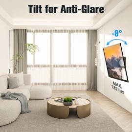 Mounting Dream UL Listed TV Mount for Most 37-75 Inch TV, Universal Tilt TV Wall Mount Fit 16, 18, 24 Stud with Loading Capacity 132lbs, Max Vesa 600 x 400mm, Low Profile Flat Wall Mount Bracket Mounting Dream UL Listed TV Mount for Most 37-75 Inch TV, Universal Tilt TV Wall Mount Fit 16, 18, 24 Stud with Loading Capacity 132lbs, Max Vesa 600 x 400mm, Low Profile Flat Wall Mount Bracket