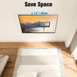 Mounting Dream UL Listed TV Mount for Most 37-75 Inch TV, Universal Tilt TV Wall Mount Fit 16, 18, 24 Stud with Loading Capacity 132lbs, Max Vesa 600 x 400mm, Low Profile Flat Wall Mount Bracket Mounting Dream UL Listed TV Mount for Most 37-75 Inch TV, Universal Tilt TV Wall Mount Fit 16, 18, 24 Stud with Loading Capacity 132lbs, Max Vesa 600 x 400mm, Low Profile Flat Wall Mount Bracket