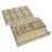 The Broken Token Board Game Organizer - Caverna Compatible Wood Storage Box with Multiple Trays and Dividers