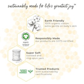 Burt\'s Bees Baby Infant Receiving Blankets, Made with 100% Organic Cotton, Stretchy and Soft Honey Bee Newborn Swaddle Blanket - Size 29 x 29 Inches - 2 Pack Set Burt\'s Bees Baby Infant Receiving Blankets, Made with 100% Organic Cotton, Stretchy and Soft Honey Bee Newborn Swaddle Blanket - Size 29 x 29 Inches - 2 Pack Set