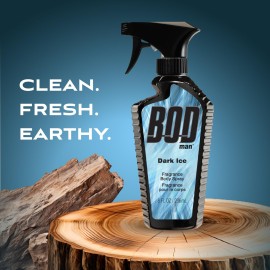 BOD Man Fragrance Body Spray, Dark Ice, 8 fl oz BOD Man Fragrance Body Spray, Dark Ice, 8 fl oz