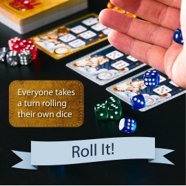 Calliope Games Roll for It! Deluxe Edition Board Game Calliope Games Roll for It! Deluxe Edition Board Game