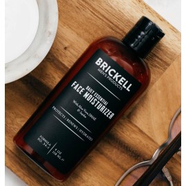 Brickell Men\'s Daily Essential Face Moisturizer for Men, Natural and Organic Fast-Absorbing Face Lotion with Hyaluronic Acid, Green Tea, and Jojoba, 4 Ounce, Scented Brickell Men\'s Daily Essential Face Moisturizer for Men, Natural and Organic Fast-Absorbing Face Lotion with Hyaluronic Acid, Green Tea, and Jojoba, 4 Ounce, Scented