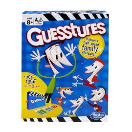 Hasbro Gaming Guesstures Game, Charades Game for 4 or More Players, Family Party Game for Ages 8 and Up Hasbro Gaming Guesstures Game, Charades Game for 4 or More Players, Family Party Game for Ages 8 and Up