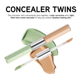 Physicians Formula Cream Dual-Ended Concealer Stick Green/Light, Neutralizing, Dark Circles, Scars, Blemishes, Eyes Physicians Formula Cream Dual-Ended Concealer Stick Green/Light, Neutralizing, Dark Circles, Scars, Blemishes, Eyes