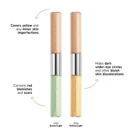 Physicians Formula Cream Dual-Ended Concealer Stick Green/Light, Neutralizing, Dark Circles, Scars, Blemishes, Eyes Physicians Formula Cream Dual-Ended Concealer Stick Green/Light, Neutralizing, Dark Circles, Scars, Blemishes, Eyes