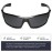 Nitrogen Polarized Wrap Around Sport Sunglasses for Men Women UV400 Driving Fishing Running Sun Glasses