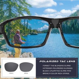 Nitrogen Polarized Wrap Around Sport Sunglasses for Men Women UV400 Driving Fishing Running Sun Glasses Nitrogen Polarized Wrap Around Sport Sunglasses for Men Women UV400 Driving Fishing Running Sun Glasses