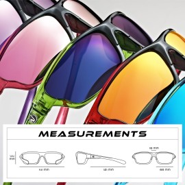 Nitrogen Polarized Wrap Around Sport Sunglasses for Men Women UV400 Driving Fishing Running Sun Glasses Nitrogen Polarized Wrap Around Sport Sunglasses for Men Women UV400 Driving Fishing Running Sun Glasses