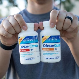 21st Century Calcium Citrate + D3 Petites Coated Tablets 200 ea 21st Century Calcium Citrate + D3 Petites Coated Tablets 200 ea