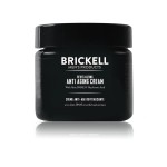 Brickell Men\'s Revitalizing Anti-Aging Cream For Men, Face Moisturizer For Face To Reduce Fine Lines and Wrinkles, Natural and Organic Anti Wrinkle Night Face Cream, 2 Ounce, Scented