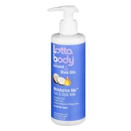 Lotta Body, Coconut Oil and Shea Moisturize Me Curl & Style Milk, Defines Curls, Anti Frizz, Adds Moisture & Shine 8 Fl Oz Lotta Body, Coconut Oil and Shea Moisturize Me Curl & Style Milk, Defines Curls, Anti Frizz, Adds Moisture & Shine 8 Fl Oz