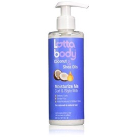 Lotta Body, Coconut Oil and Shea Moisturize Me Curl & Style Milk, Defines Curls, Anti Frizz, Adds Moisture & Shine 8 Fl Oz Lotta Body, Coconut Oil and Shea Moisturize Me Curl & Style Milk, Defines Curls, Anti Frizz, Adds Moisture & Shine 8 Fl Oz