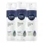 NIVEA MEN Sensitive Shave Gel with Vitamin E, Soothing Chamomile and Witch Hazel Extracts, Skin Care Gifts for Dad, 3 Pack of 7 Oz Cans