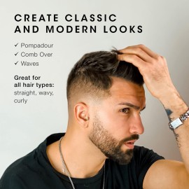 Pacinos Pomade - Flexible Hold, Frizz Control - High Shine Pomade for All Hair Types - 4oz Pacinos Pomade - Flexible Hold, Frizz Control - High Shine Pomade for All Hair Types - 4oz