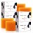 Kojie San Skin and Body Soap - Original Kojic Acid, Dark Spot Remover Soap Bar with Coconut & Tea Tree Oil - 65g x 4 Bars