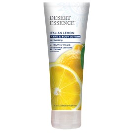 Desert Essence Italian Lemon Hand & Body Lotion - 8 Fl Ounce - Energizing - Shea Butter - Coconut & Jojoba Oil - Hydrate & Soften Skin - Refreshing - Aloe Vera Desert Essence Italian Lemon Hand & Body Lotion - 8 Fl Ounce - Energizing - Shea Butter - Coconut & Jojoba Oil - Hydrate & Soften Skin - Refreshing - Aloe Vera