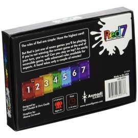 Asmadi Games ASI-0050 Red7 Card Game Asmadi Games ASI-0050 Red7 Card Game