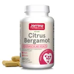 Jarrow Formulas Citrus Bergamot 500 mg - 120 Servings (Veggie Caps) - Antioxidant Support for Cardiovascular & Metabolic Health - Dietary Supplement - Gluten Free - Use with Jarrow Formulas QH-absorb