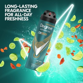 Degree Men Antiperspirant Deodorant Dry Spray Sport Defense 72-Hour Sweat and Odor Protection Deodorant For Men With Body Heat Activated Technology 3.8 oz Degree Men Antiperspirant Deodorant Dry Spray Sport Defense 72-Hour Sweat and Odor Protection Deodorant For Men With Body Heat Activated Technology 3.8 oz
