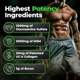 Species Nutrition Arthrolyze Joint Repair Supplement, Fortified with UC-II Collagen, MSM, Glucosamine, Chondroitin, High Potency Connective Tissue & Joint Support (300 Capsules)