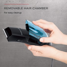 Remington Vacuum Haircut Kit, Vacuum Beard Trimmer, Hair Clippers for Men with Removable Hair Chamber and Dual Motor Power (18 pieces) Remington Vacuum Haircut Kit, Vacuum Beard Trimmer, Hair Clippers for Men with Removable Hair Chamber and Dual Motor Power (18 pieces)
