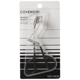COVERGIRL Makeup Masters Eyelash Curler, Easy to Use, High Drama Lashes, 1 Count, Gentle and Easy Way to Curl Lashes, High Impact Lashes, Eye-Opening Effects