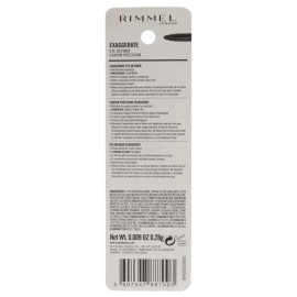 Rimmel London Exaggerate Waterproof Eye Definer Eyeliner, Highly Pigmented, Long-Wearing, Built-In Smudger, 212, Rich Brown, 0.01oz Rimmel London Exaggerate Waterproof Eye Definer Eyeliner, Highly Pigmented, Long-Wearing, Built-In Smudger, 212, Rich Brown, 0.01oz