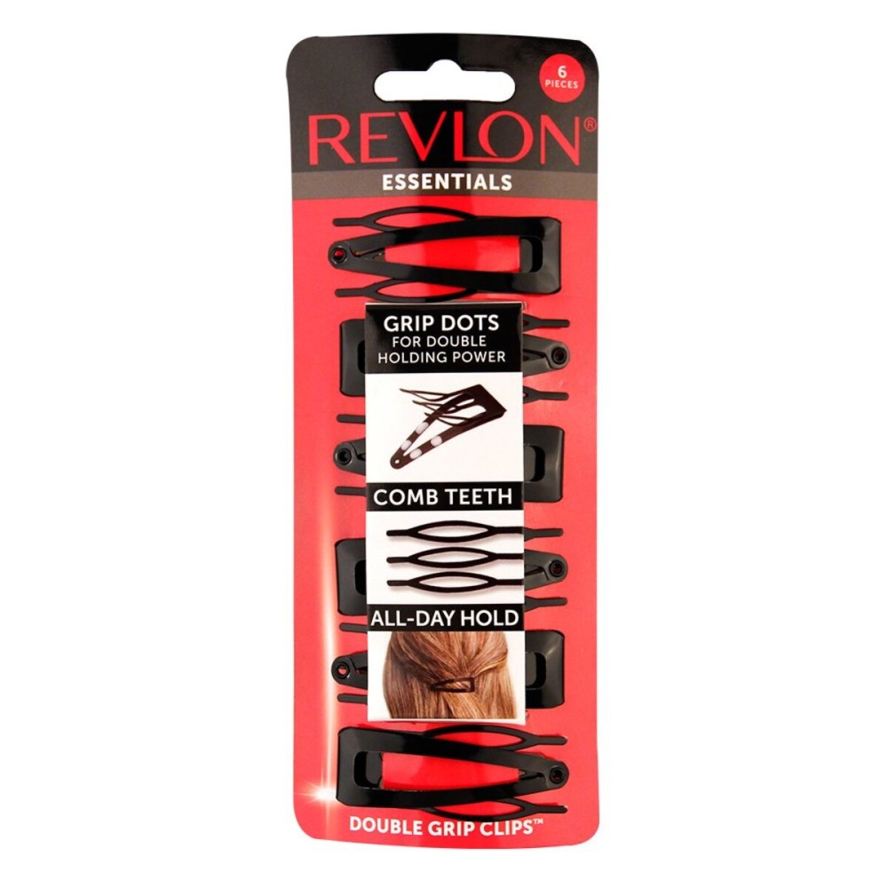 Revlon Double Grip Hair Clips, 6 Count Revlon Double Grip Hair Clips, 6 Count