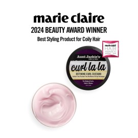 Aunt Jackie\'s Curl La La, Lightweight Curl Defining Custard, Enriched with Shea Butter & Olive Oil, Basic, 15 Ounce Aunt Jackie\'s Curl La La, Lightweight Curl Defining Custard, Enriched with Shea Butter & Olive Oil, Basic, 15 Ounce