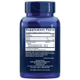 Life Extension Mega EPA/DHA, Omega-3 Fatty acids, Heart & Brain Health, Non-GMO, Gluten-Free, 120 softgels Life Extension Mega EPA/DHA, Omega-3 Fatty acids, Heart & Brain Health, Non-GMO, Gluten-Free, 120 softgels