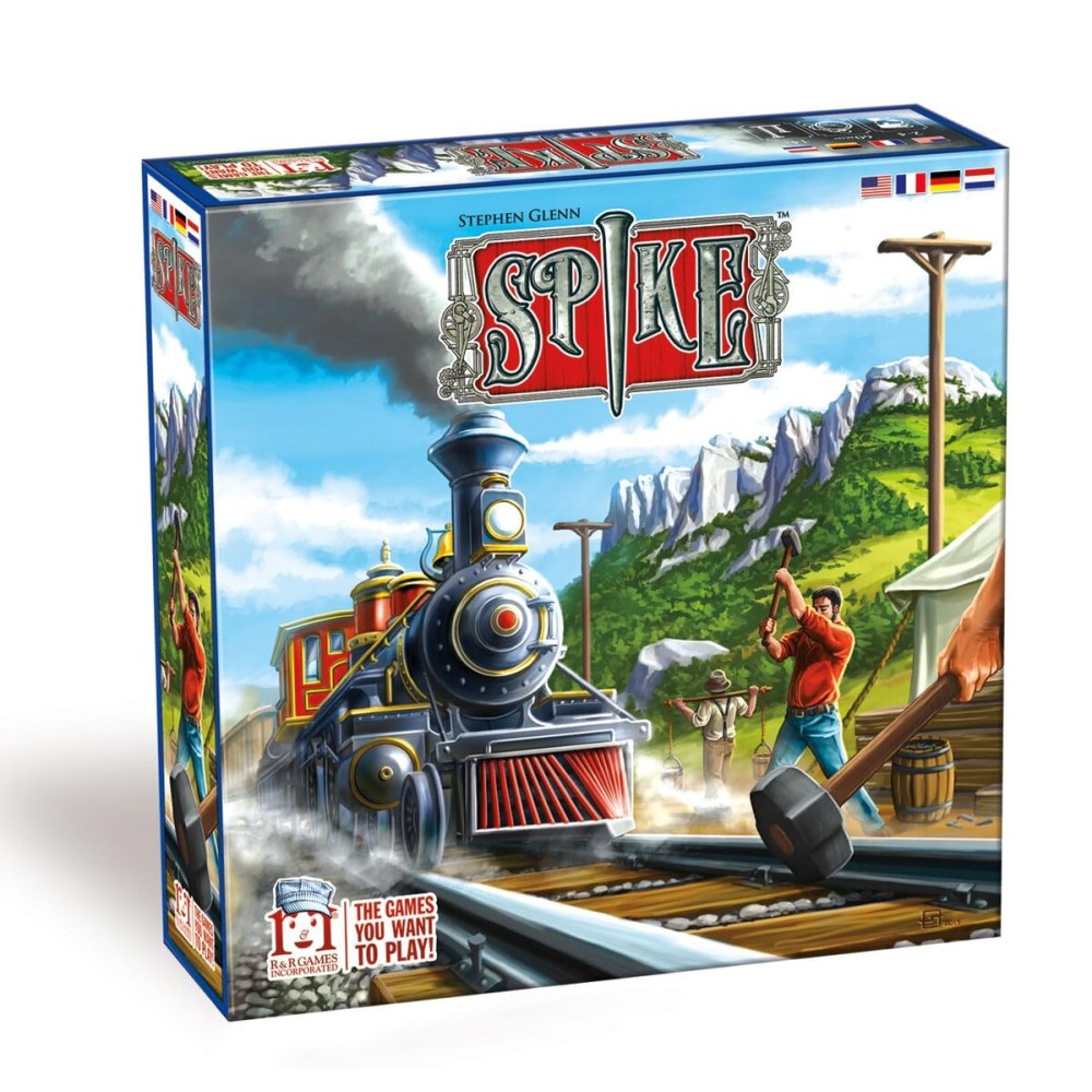 R&R Games Spike, Strategy Board Game, Suitable for Ages 14+, Engaging Board Games for Family Night, Kids Games R&R Games Spike, Strategy Board Game, Suitable for Ages 14+, Engaging Board Games for Family Night, Kids Games
