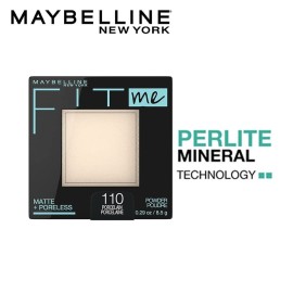 Maybelline Fit Me Matte + Poreless Pressed Face Powder Makeup & Setting Powder, Porcelain, 1 Count Maybelline Fit Me Matte + Poreless Pressed Face Powder Makeup & Setting Powder, Porcelain, 1 Count