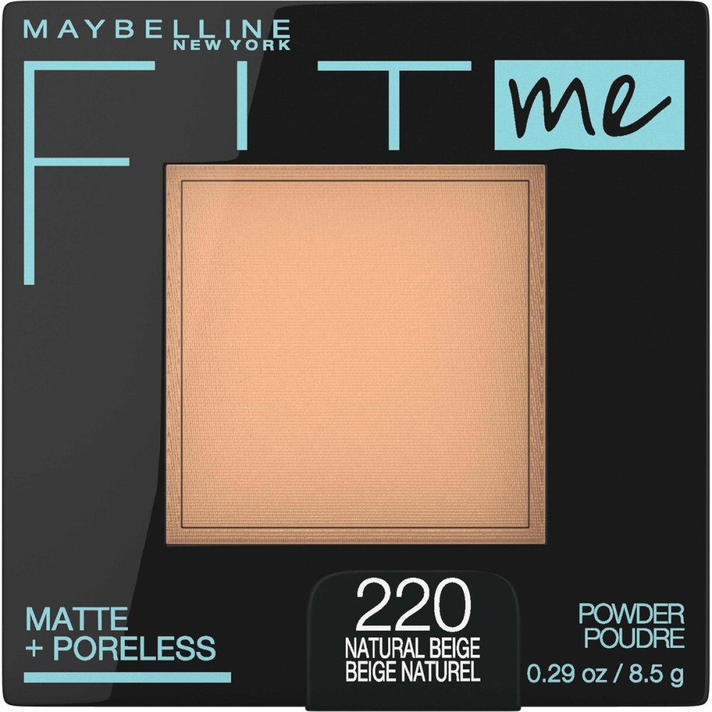 Maybelline Fit Me Matte + Poreless Pressed Face Powder Makeup & Setting Powder, Natural Beige, 1 Count Maybelline Fit Me Matte + Poreless Pressed Face Powder Makeup & Setting Powder, Natural Beige, 1 Count