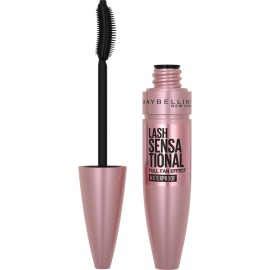 Maybelline Lash Sensational Waterproof Mascara, Lengthening and Volumizing for a Full Fan Effect,Very Black, 1 Count Maybelline Lash Sensational Waterproof Mascara, Lengthening and Volumizing for a Full Fan Effect,Very Black, 1 Count