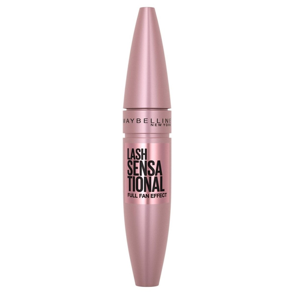 Maybelline Lash Sensational Washable Mascara, Lengthening and Volumizing for a Full Fan Effect, Blackest Black, 1 Count Maybelline Lash Sensational Washable Mascara, Lengthening and Volumizing for a Full Fan Effect, Blackest Black, 1 Count